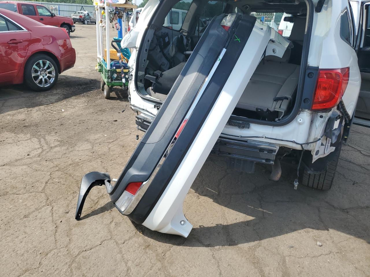 2017 Honda Pilot Elite VIN: 5FNYF6H04HB061051 Lot: 65343134