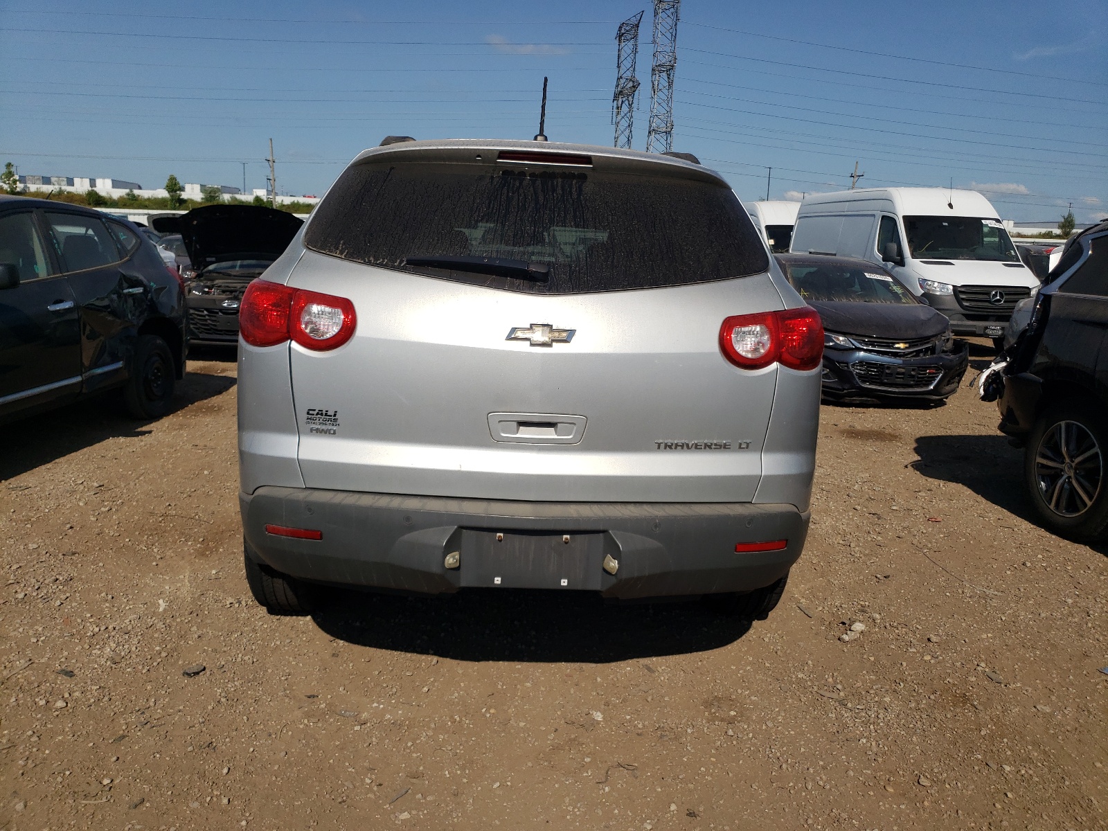 1GNKVGED8CJ410923 2012 Chevrolet Traverse Lt