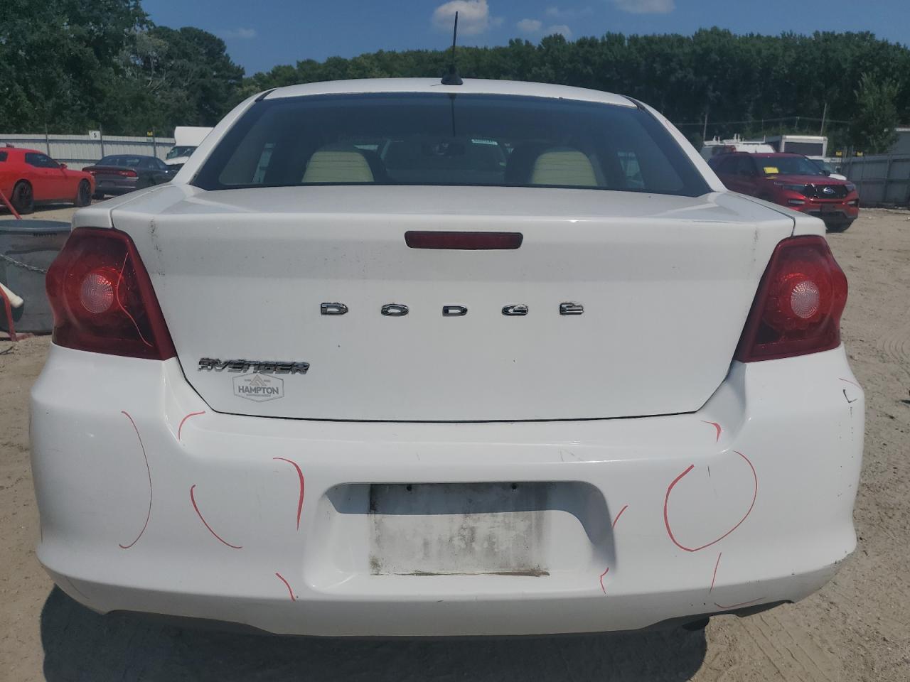 2014 Dodge Avenger Se VIN: 1C3CDZAB0EN126217 Lot: 65225364