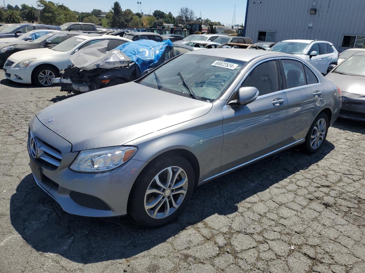 55SWF4KBXFU024667 2015 MERCEDES-BENZ C CLASS - Image 1