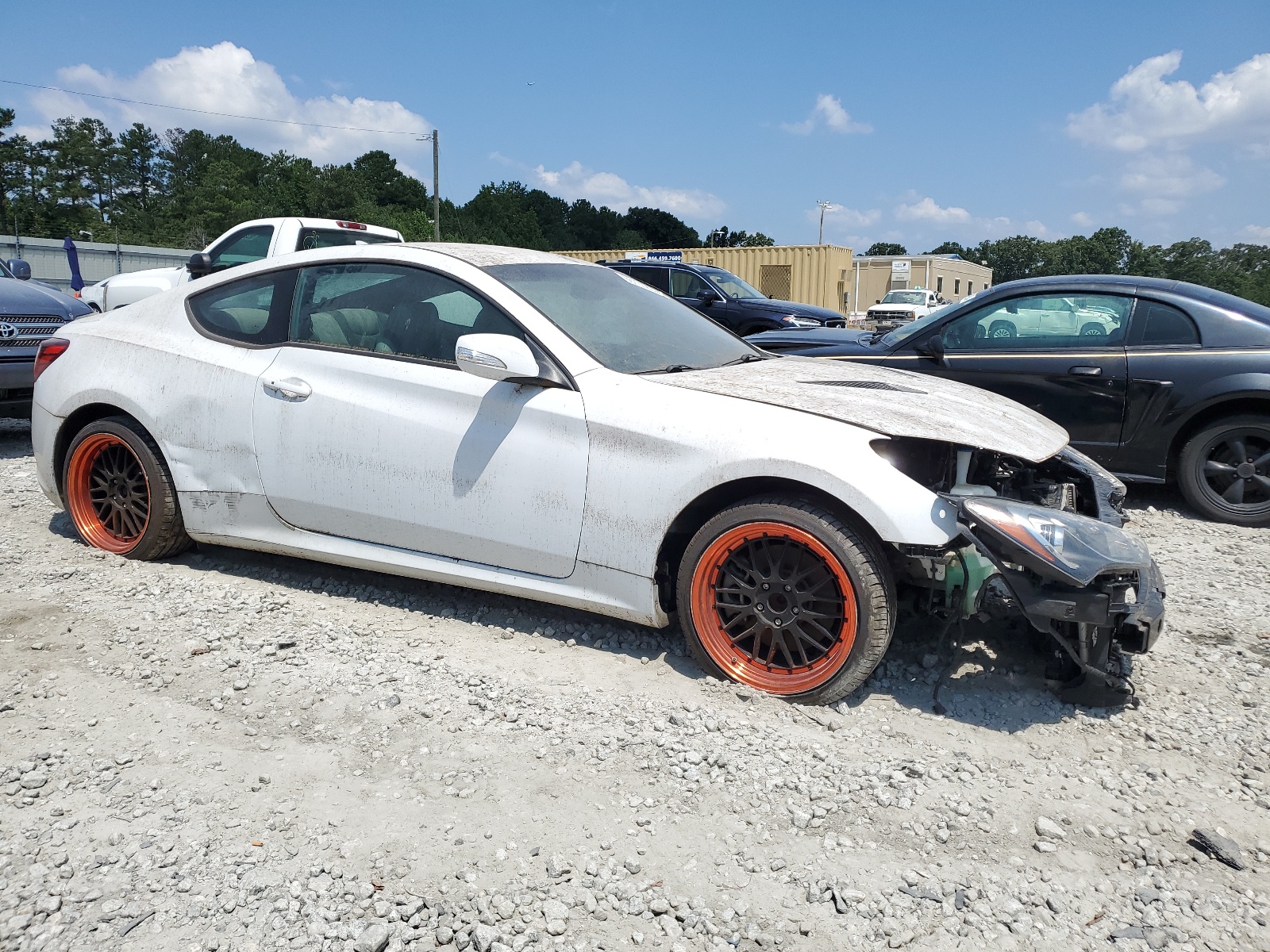 2015 Hyundai Genesis Coupe 3.8L vin: KMHHT6KJ8FU127630