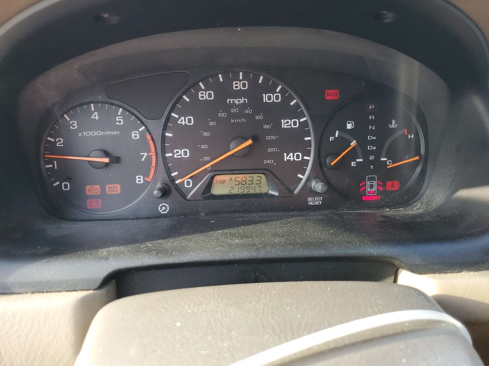 1HGCG56651A049483 2001 Honda Accord Ex