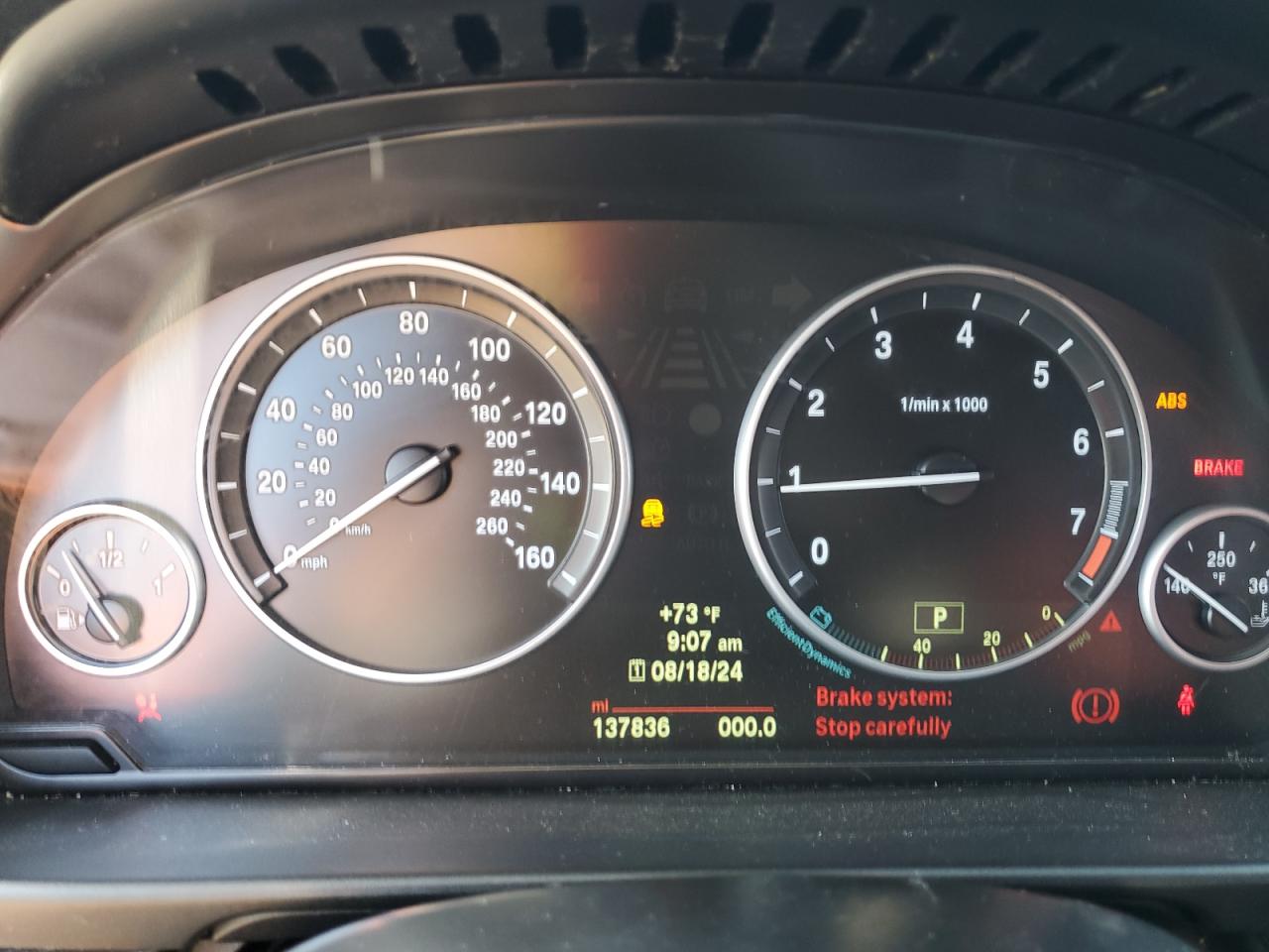 2014 BMW 535 I VIN: WBA5B1C58ED477494 Lot: 67744074