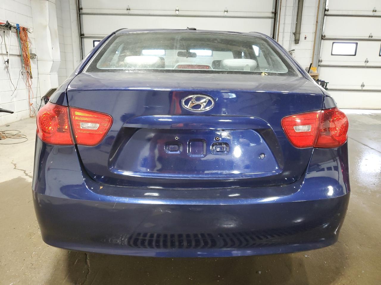 2010 Hyundai Elantra Blue VIN: KMHDU4AD1AU197958 Lot: 66576334
