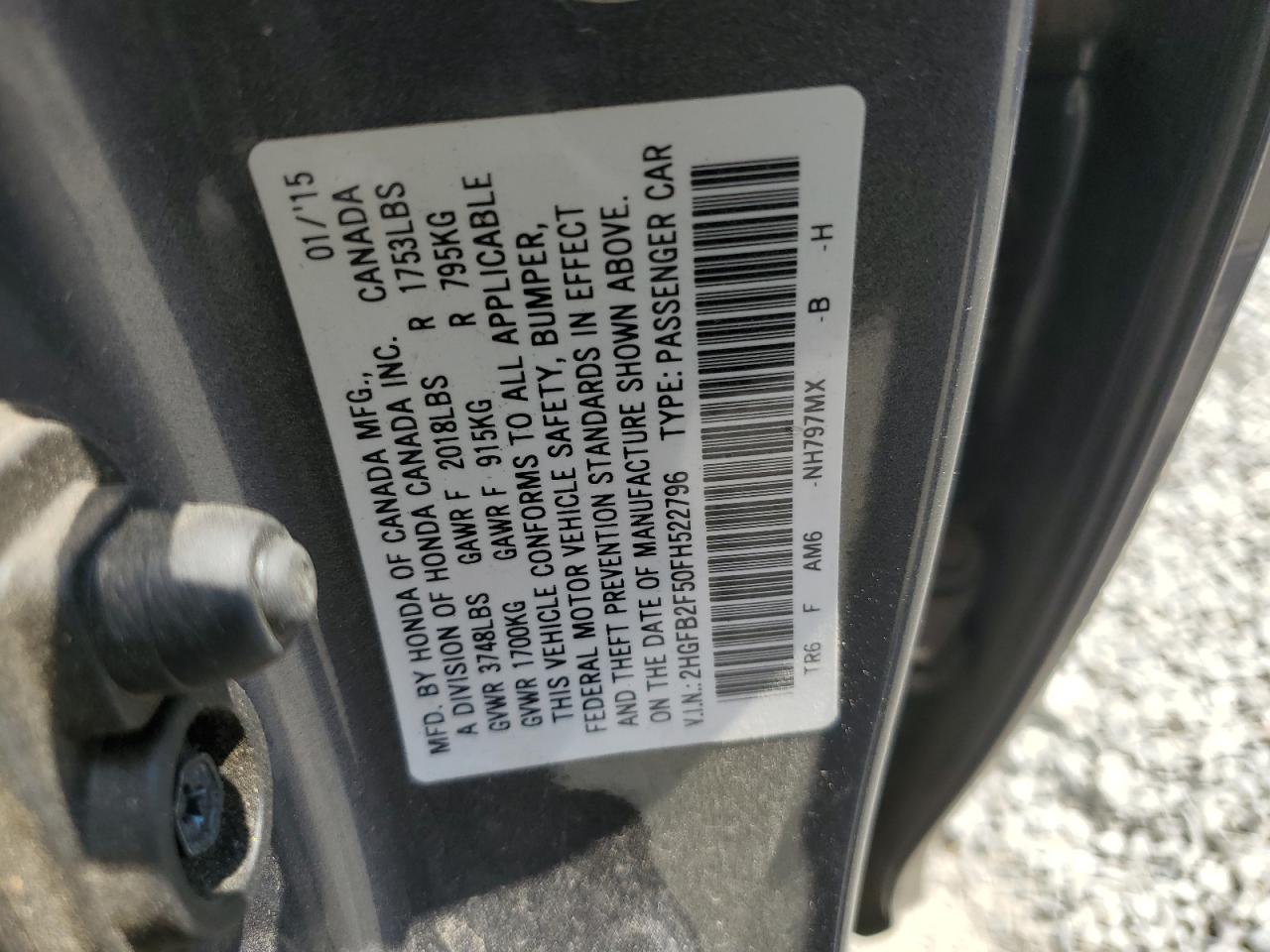 2015 Honda Civic - Image 12
