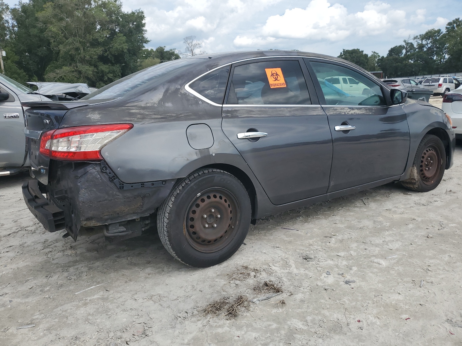 2014 Nissan Sentra S vin: 1N4AB7AP1EN854868