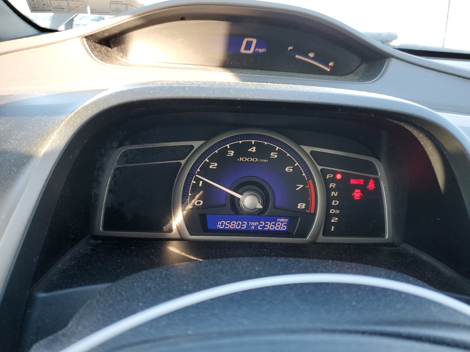 2HGFA1F93AH562122 2010 Honda Civic Exl