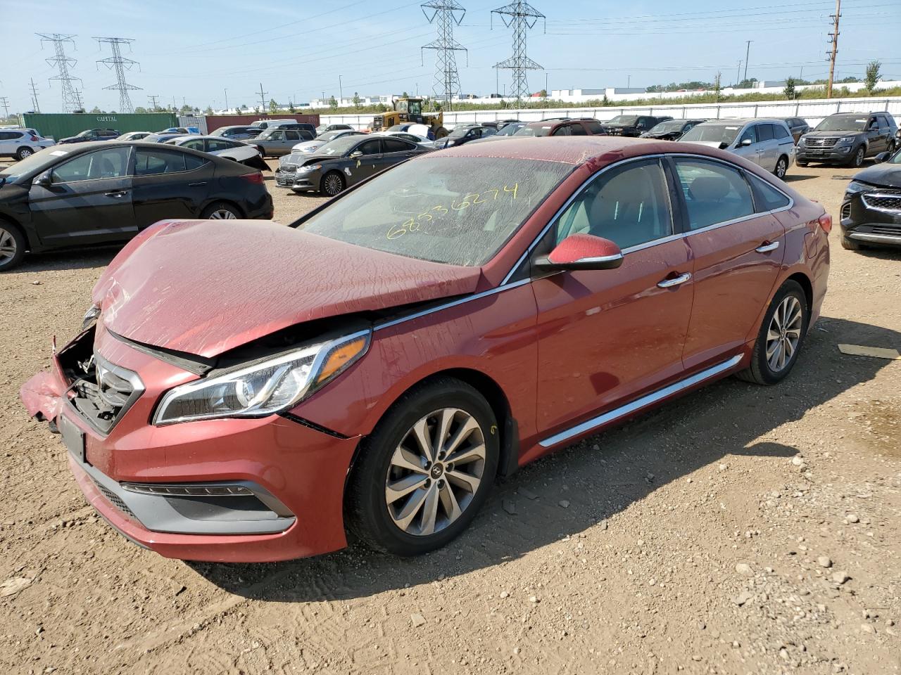 2016 Hyundai Sonata Sport VIN: 5NPE34AF4GH298735 Lot: 68536274