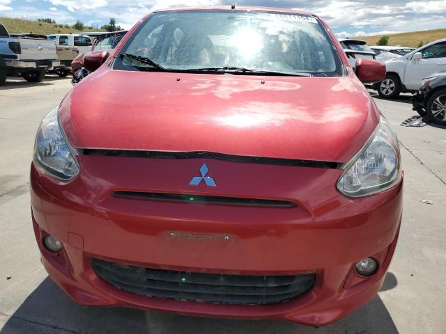  MITSUBISHI MIRAGE 2014 Червоний