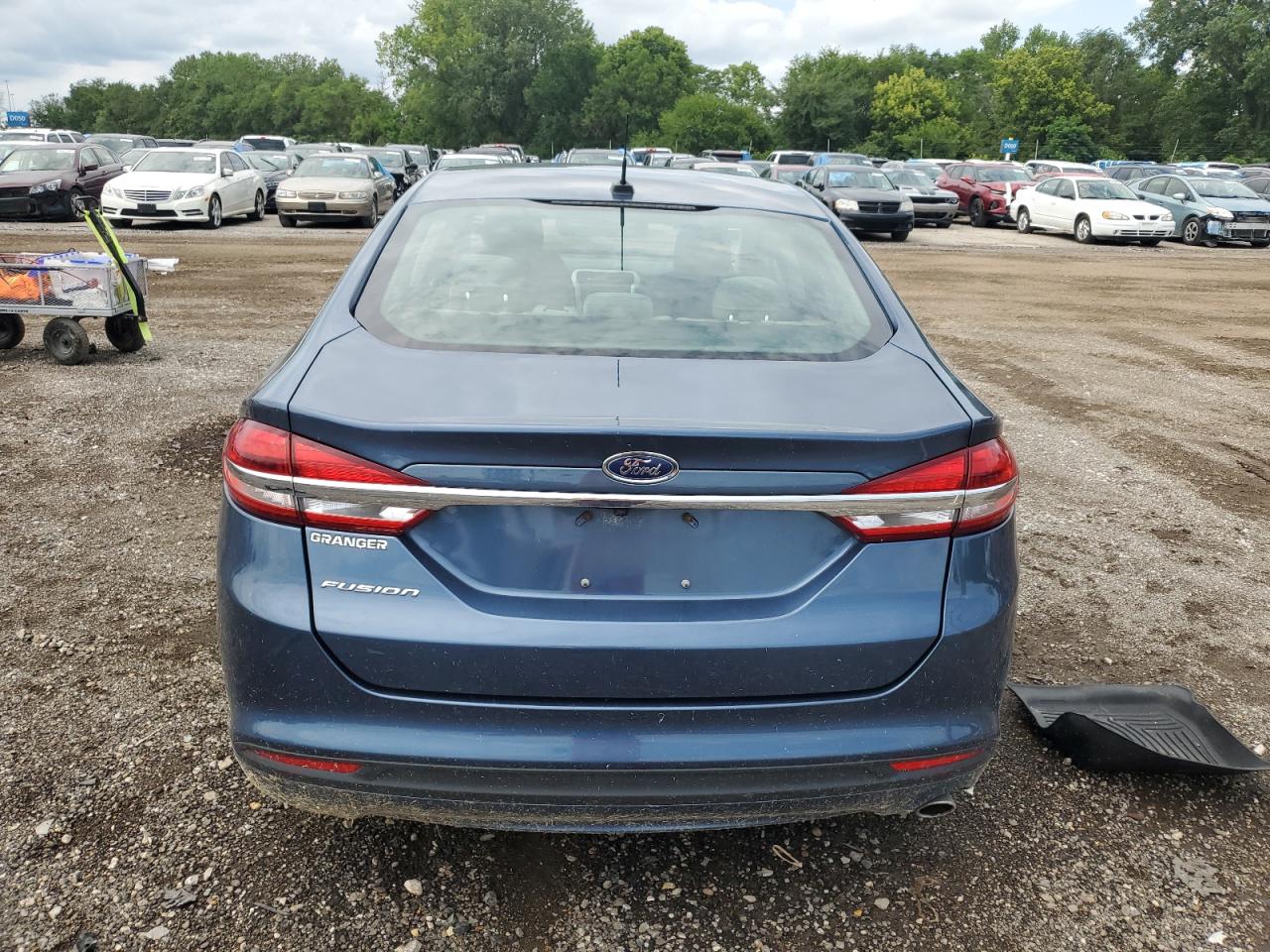 2018 Ford Fusion S VIN: 3FA6P0G71JR218156 Lot: 66821064