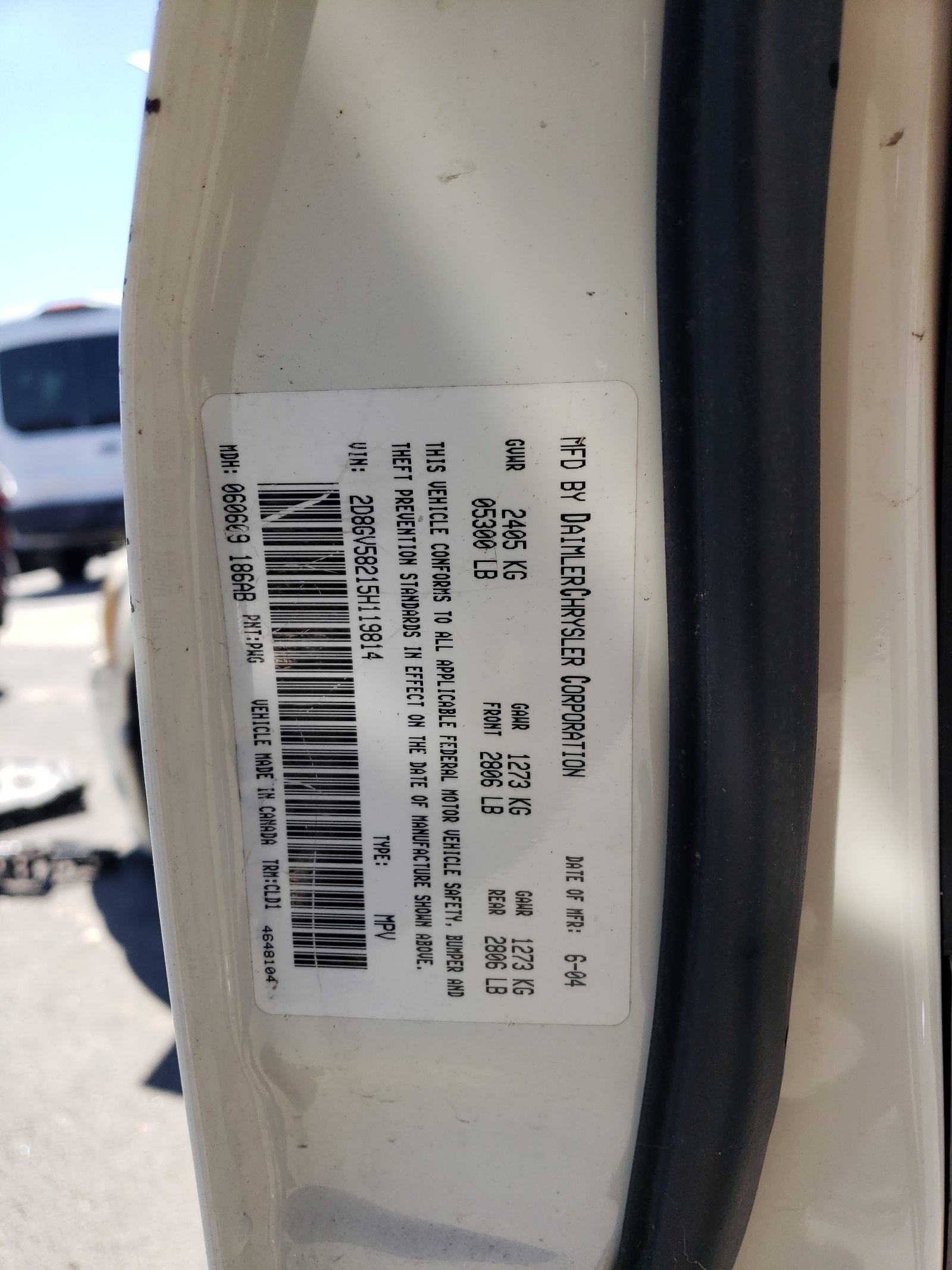 2D8GV58215H119814 2005 Dodge Magnum R/T