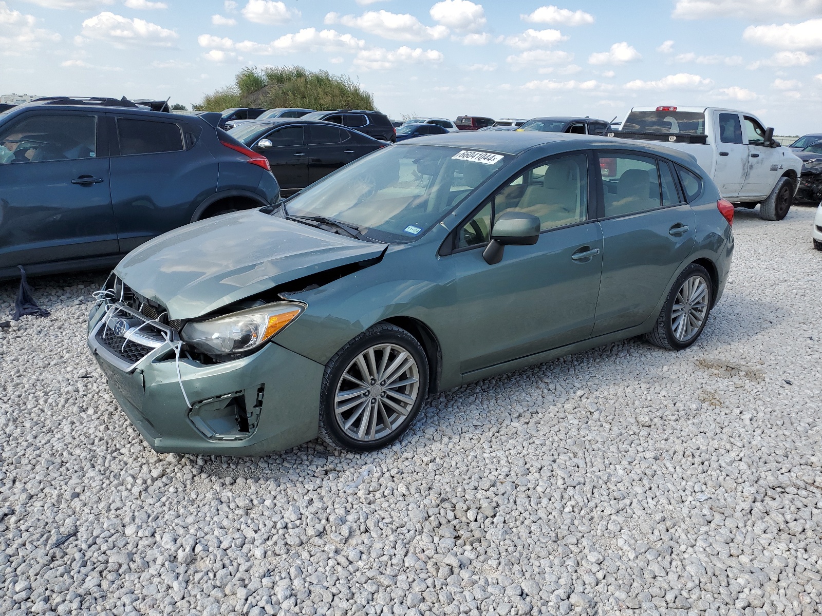 2014 Subaru Impreza Premium vin: JF1GPAD6XE8273539