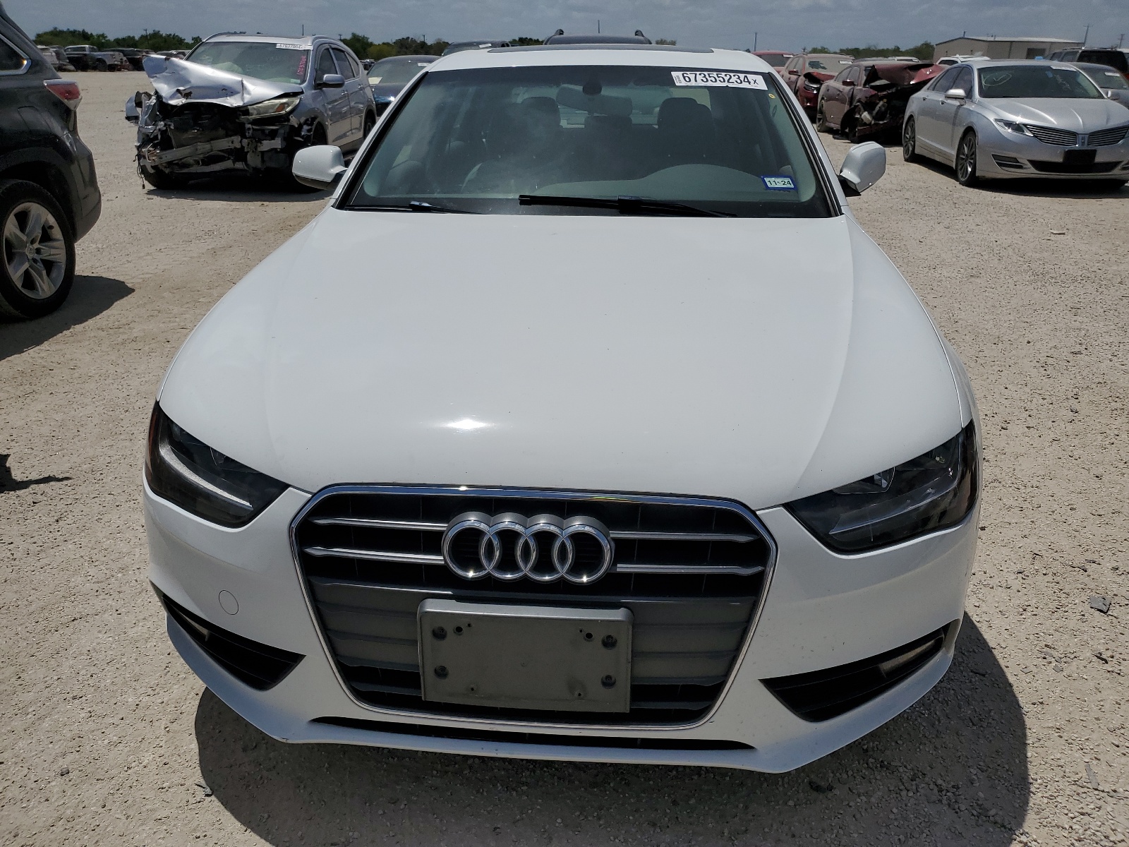 2013 Audi A4 Premium vin: WAUAFAFL5DN029218