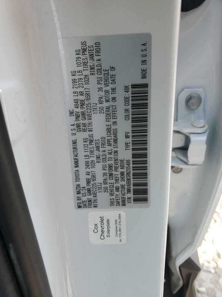 2024 Mazda Cx-50 Preferred VIN: 7MMVABBM3RN205486 Lot: 67275854