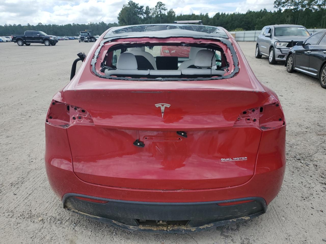 2022 Tesla Model Y VIN: 7SAYGDEF8NF455838 Lot: 66463544