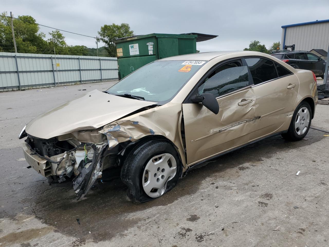 2007 Pontiac G6 Value Leader VIN: 1G2ZF58B674257258 Lot: 67847654