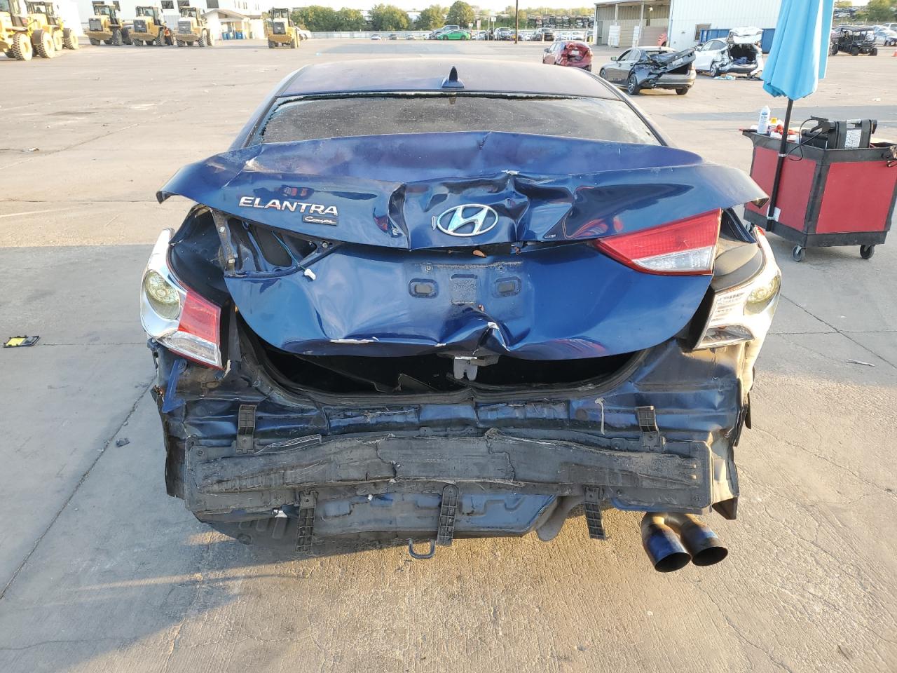 2013 Hyundai Elantra Coupe Gs VIN: KMHDH6AE1DU013227 Lot: 68264634