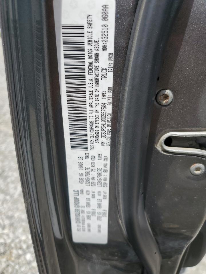 2013 Ram 2500 St VIN: 3C6UR5HL0DG557504 Lot: 65142534