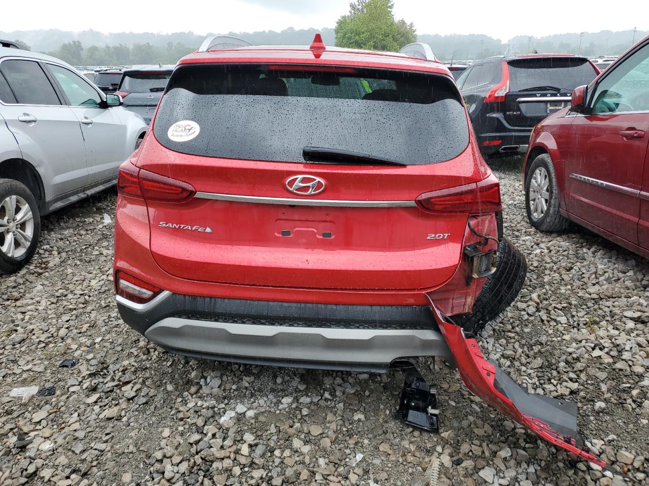 2020 Hyundai Santa Fe Sel VIN: 5NMS33AA5LH298669 Lot: 65942084