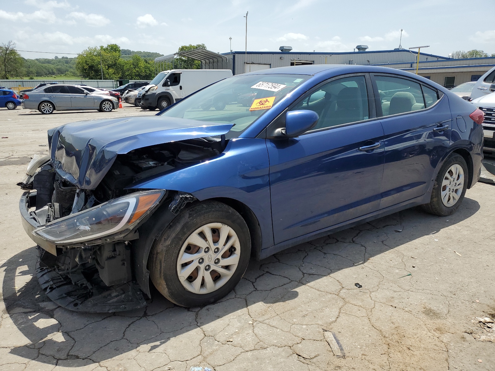 2017 Hyundai Elantra Se vin: 5NPD74LF4HH065176