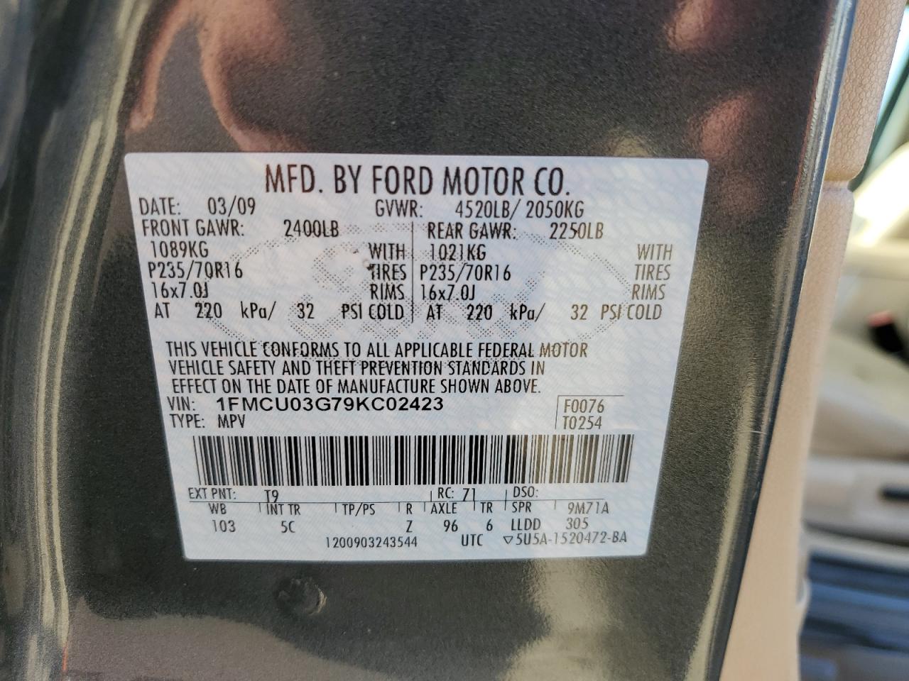 2009 Ford Escape - Image 12