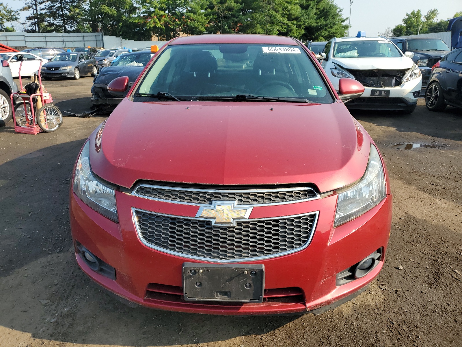 2012 Chevrolet Cruze Lt vin: 1G1PF5SC9C7364648