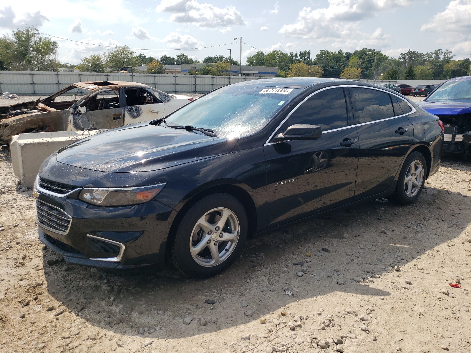 1G1ZB5ST4HF266662 2017 Chevrolet Malibu Ls