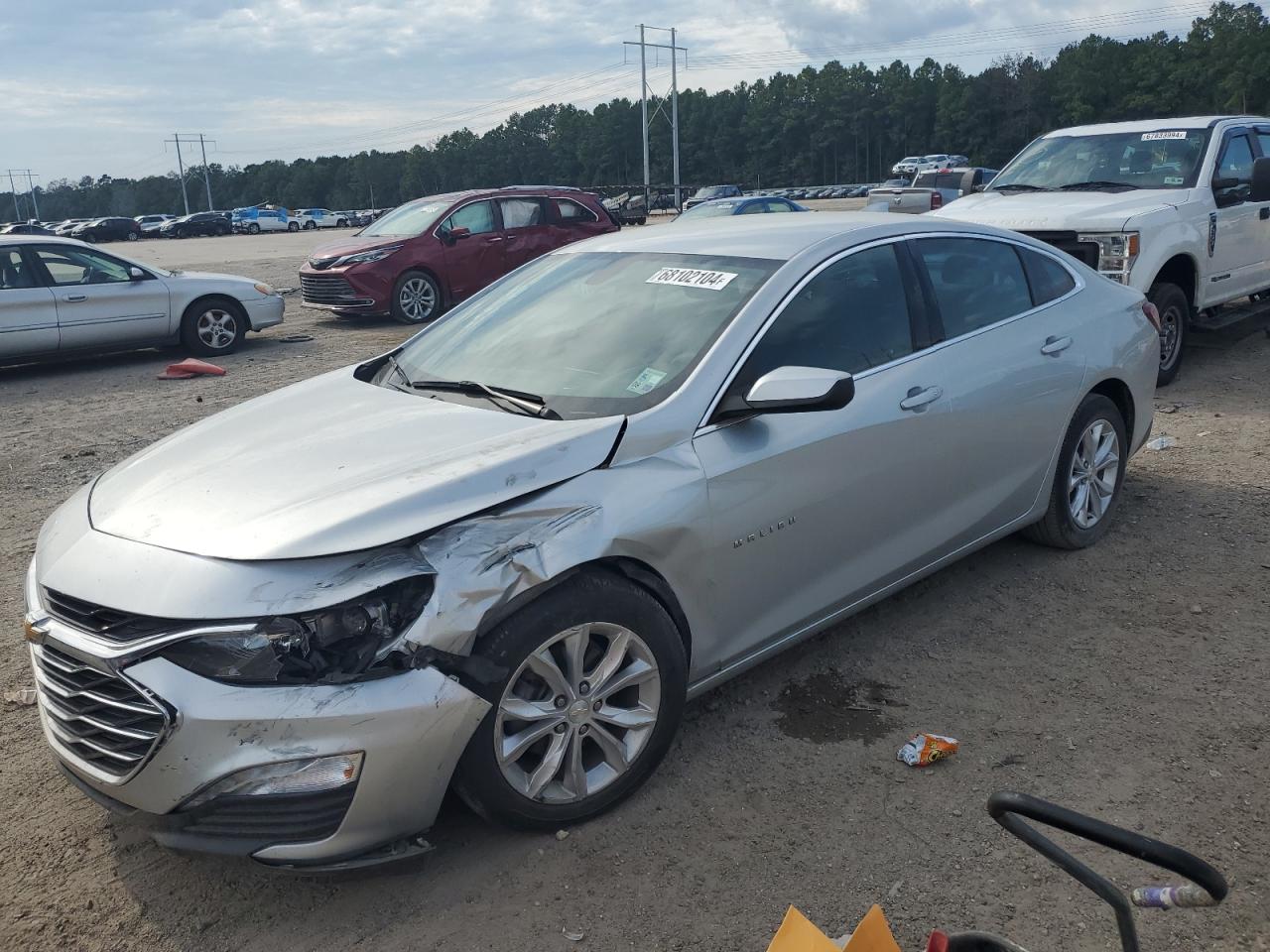 2020 Chevrolet Malibu Lt VIN: 1G1ZD5ST7LF047035 Lot: 68102104