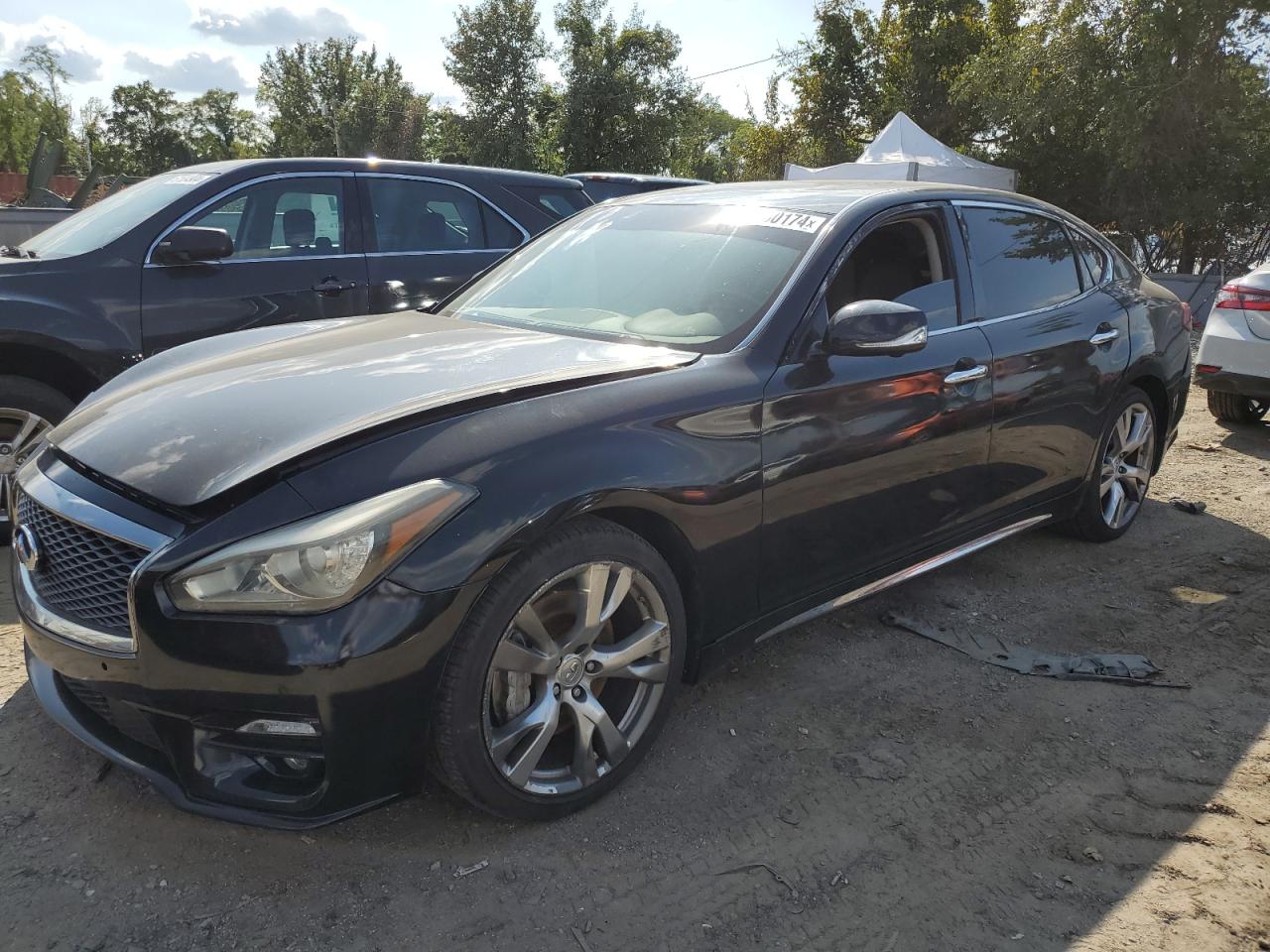 VIN JN1BY1PP6JM330104 2018 INFINITI Q70 no.1