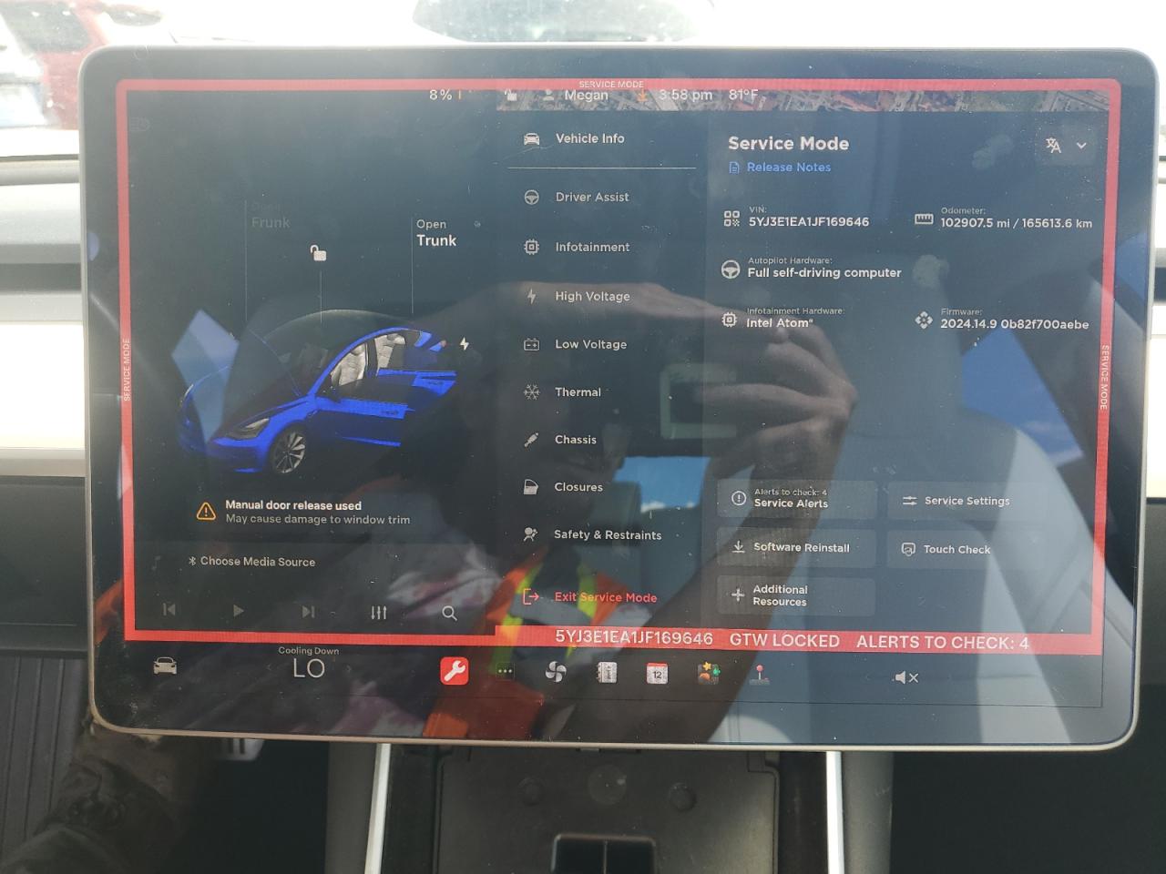 5YJ3E1EA1JF169646 2018 Tesla Model 3