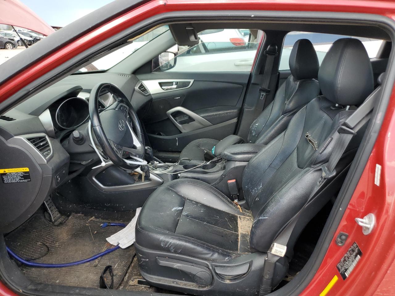 2014 Hyundai Veloster VIN: KMHTC6AD9EU214327 Lot: 65683344