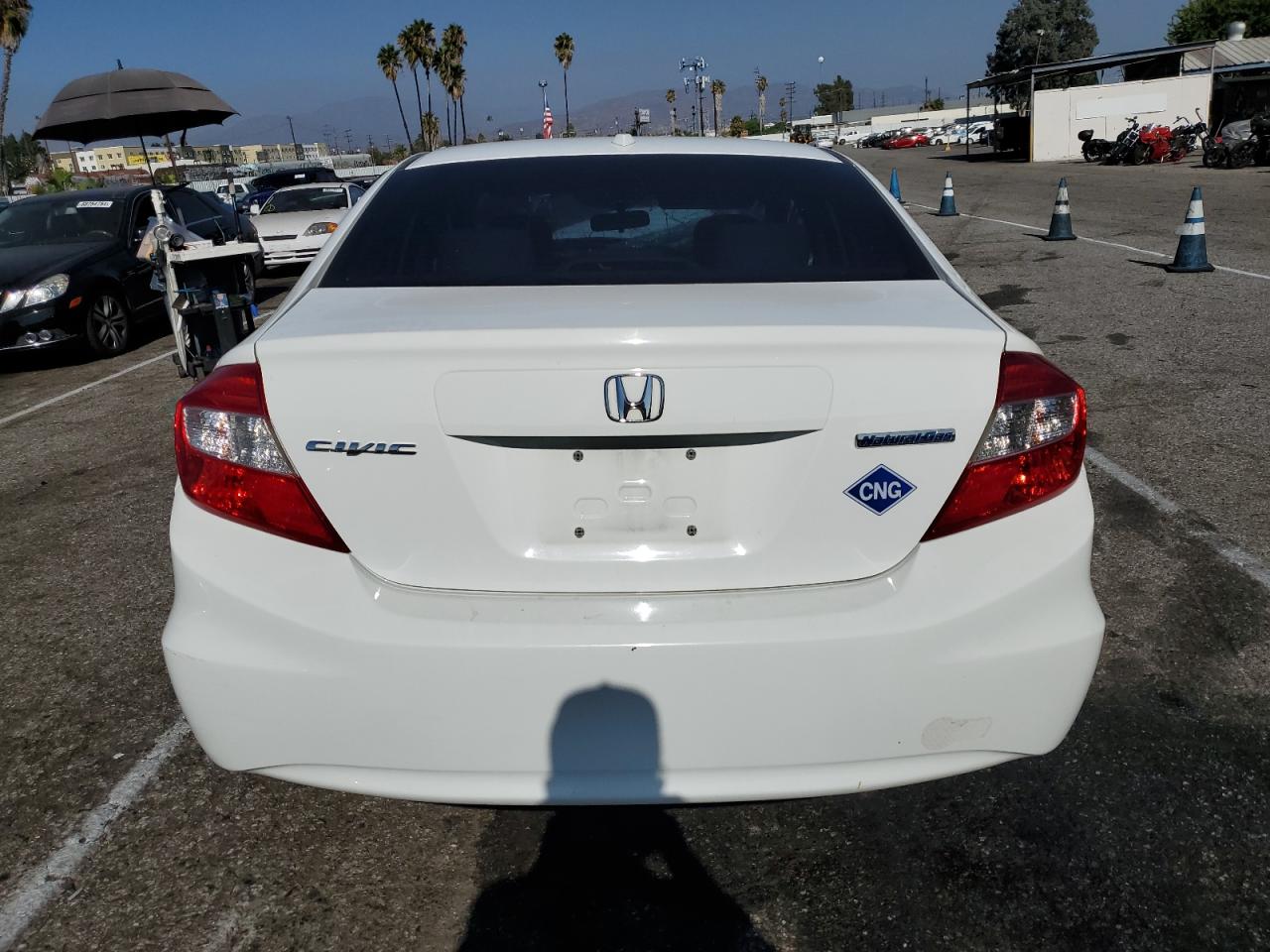 2012 Honda Civic Natural Gas VIN: 19XFB5F56CE002352 Lot: 68917344