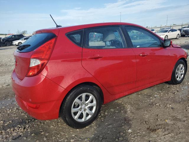  HYUNDAI ACCENT 2012 Czerwony