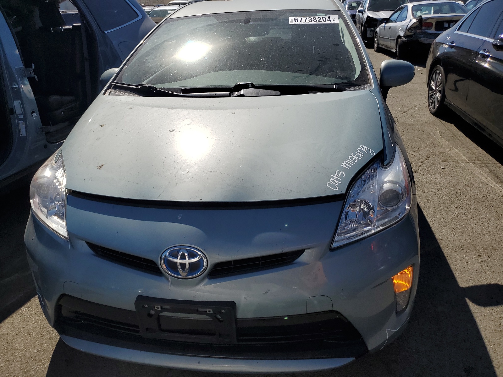 JTDKN3DUXE1861163 2014 Toyota Prius