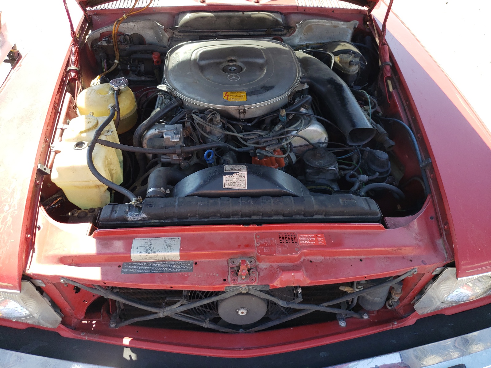 WDBBA45C0FA033355 1985 Mercedes-Benz 380 Sl