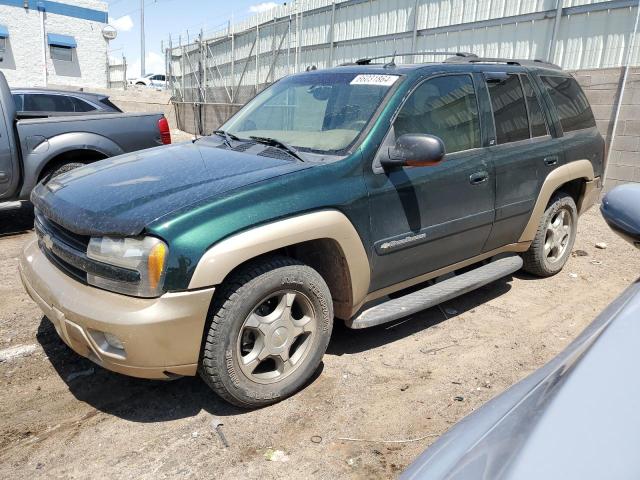 2004 Chevrolet Trailblazer Ls за продажба в Albuquerque, NM - Burn