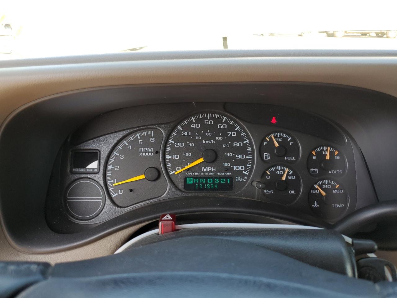 2001 Chevrolet Tahoe C1500 VIN: 1GNEC13T31J167416 Lot: 66083324