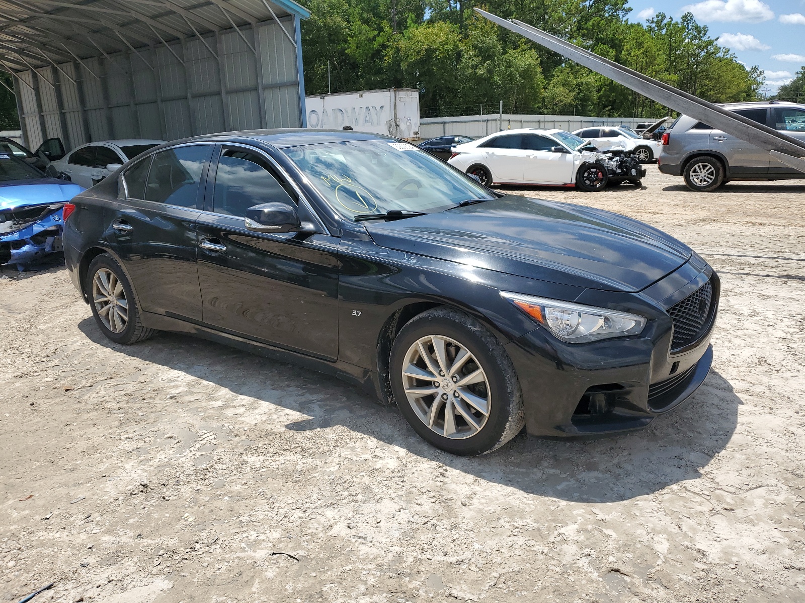 2014 Infiniti Q50 Base vin: JN1BV7AR1EM706526