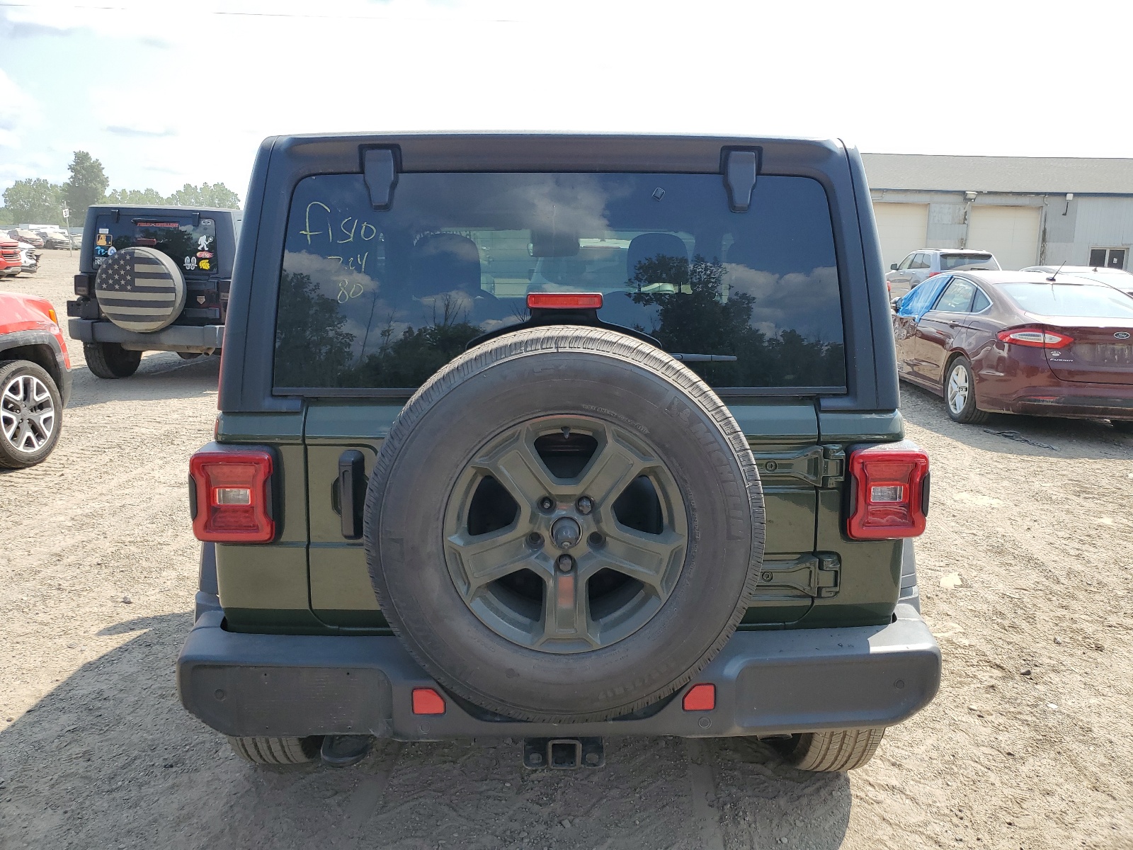 1C4GJXAG2MW853809 2021 Jeep Wrangler Sport