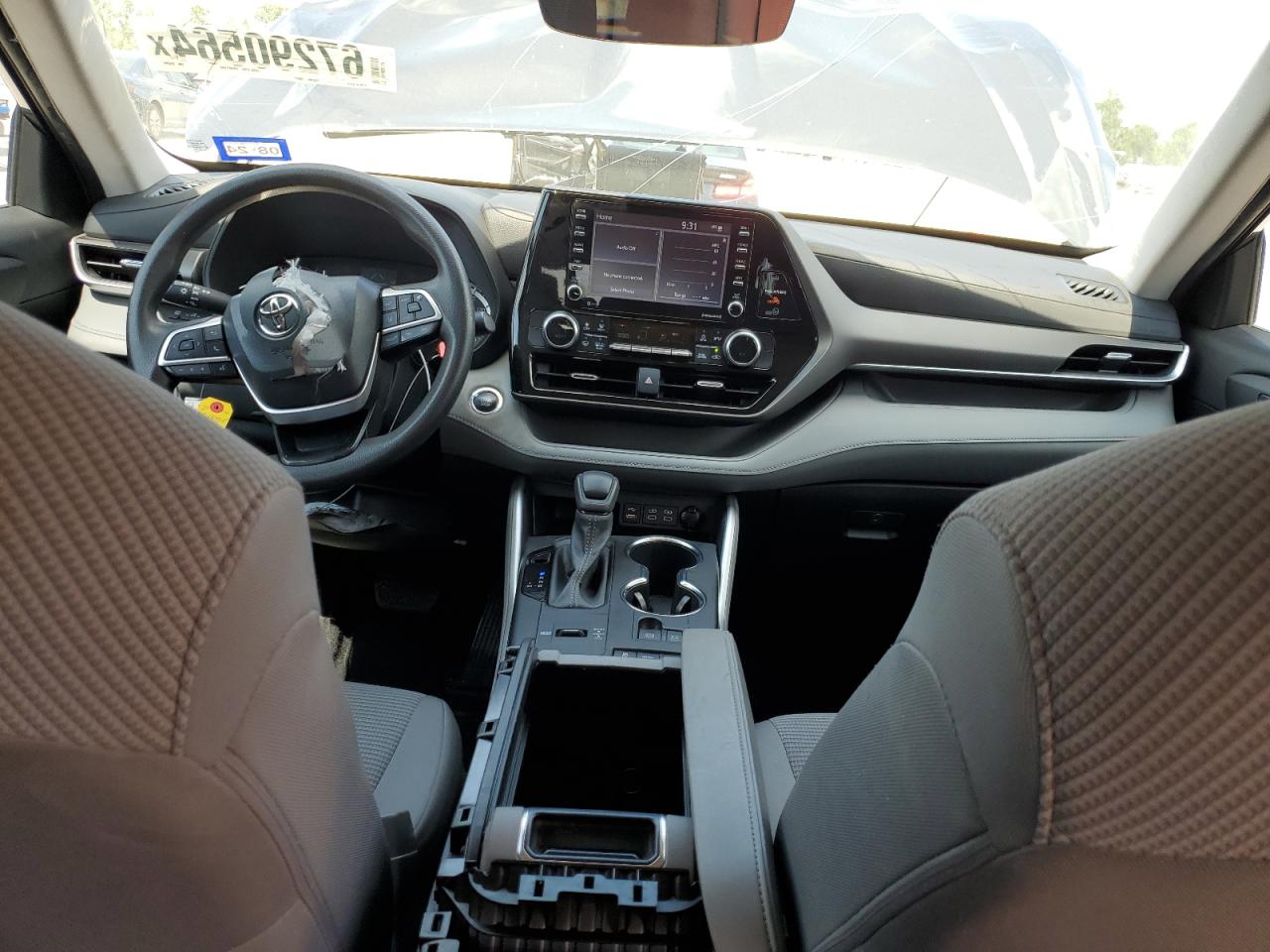 2022 Toyota Highlander L VIN: 5TDCZRAH4NS126099 Lot: 67290564