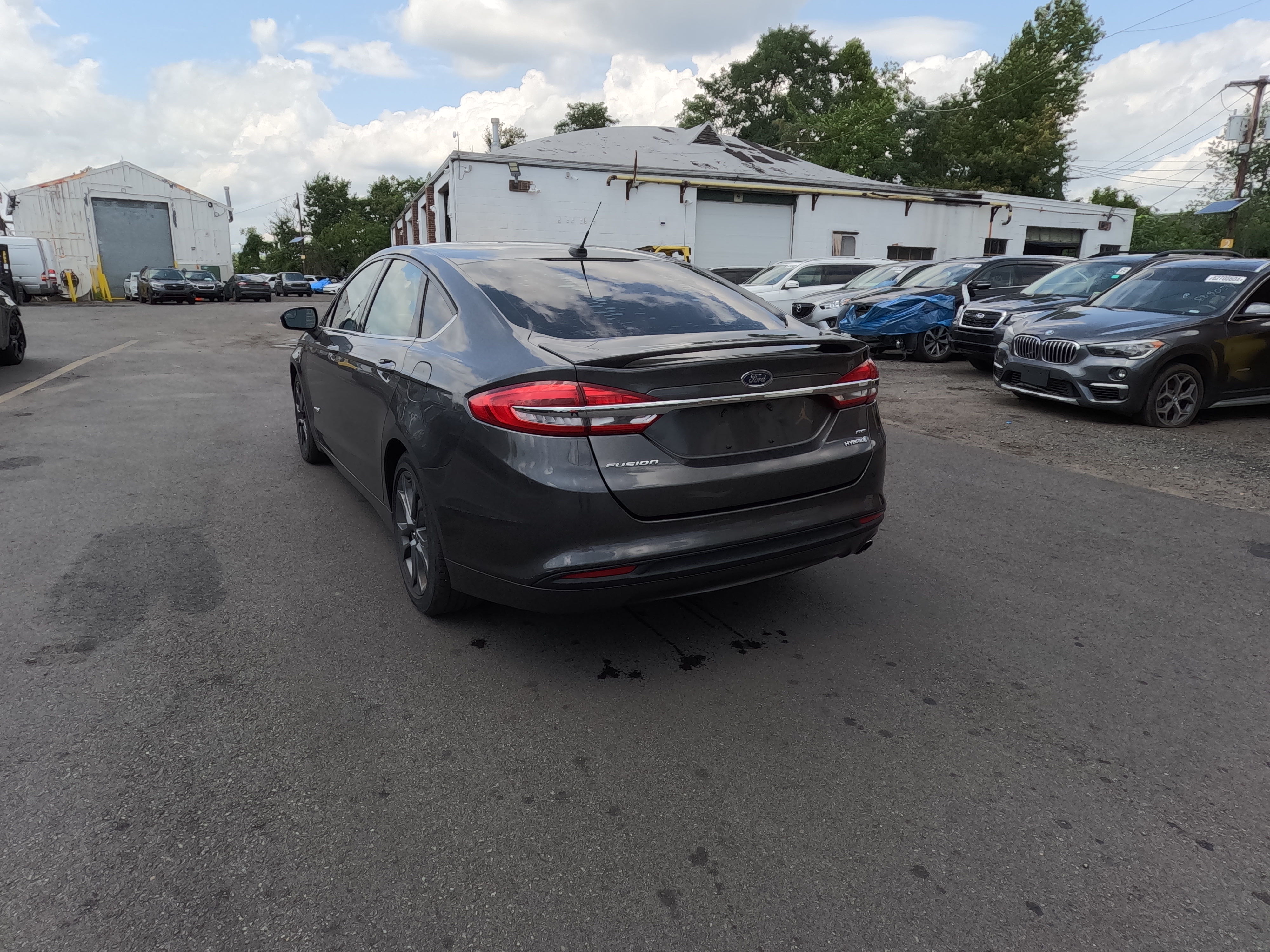 2018 Ford Fusion Se Hybrid vin: 3FA6P0LU0JR249278