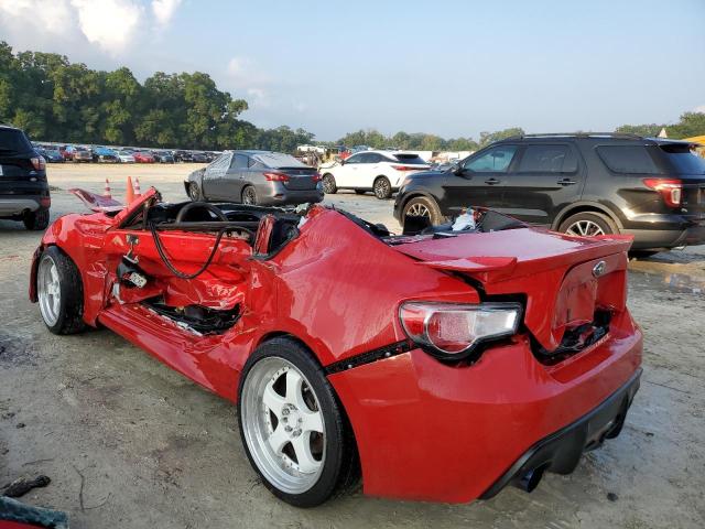  SUBARU BRZ 2014 Czerwony