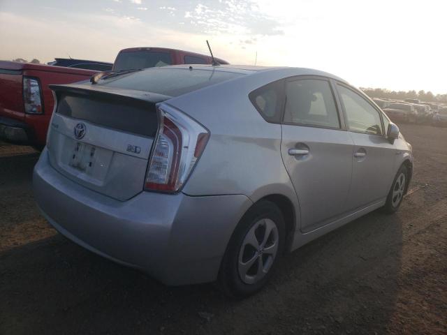  TOYOTA PRIUS 2012 Сріблястий