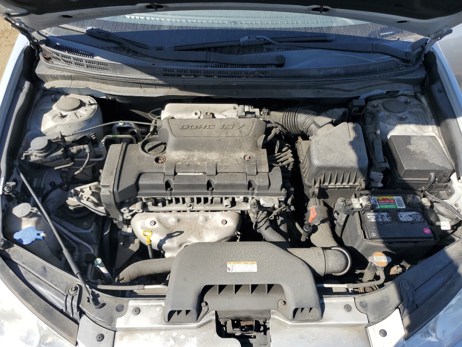 KMHDU4AD6AU133494 2010 Hyundai Elantra Blue