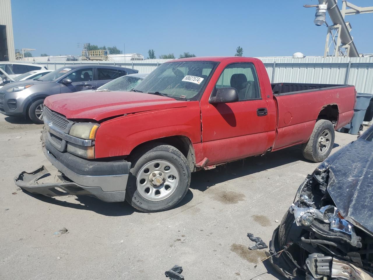 2005 Chevrolet Silverado C1500 VIN: 1GCEC14X25Z190011 Lot: 68627574