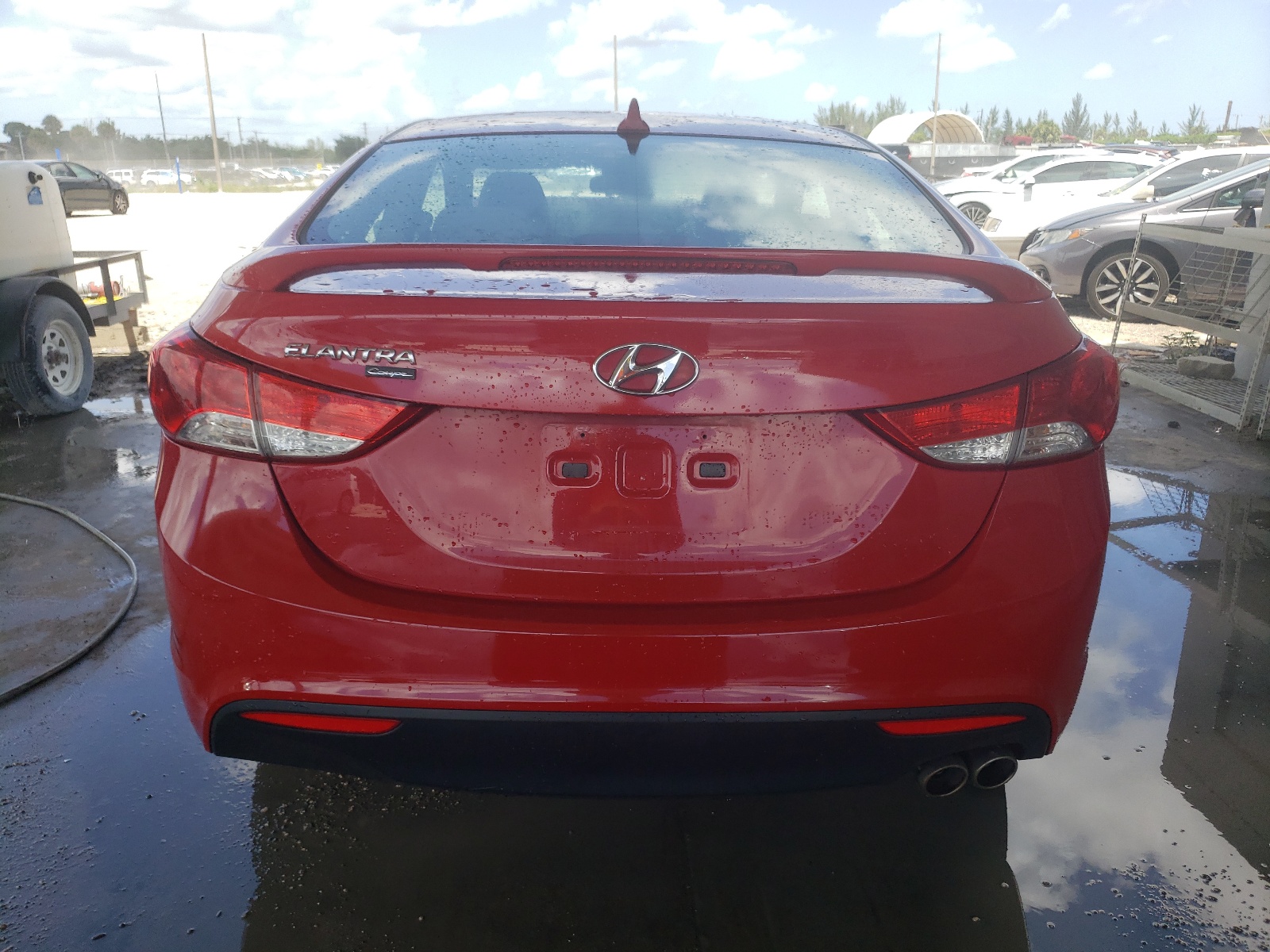 KMHDH6AE7DU006167 2013 Hyundai Elantra Coupe Gs