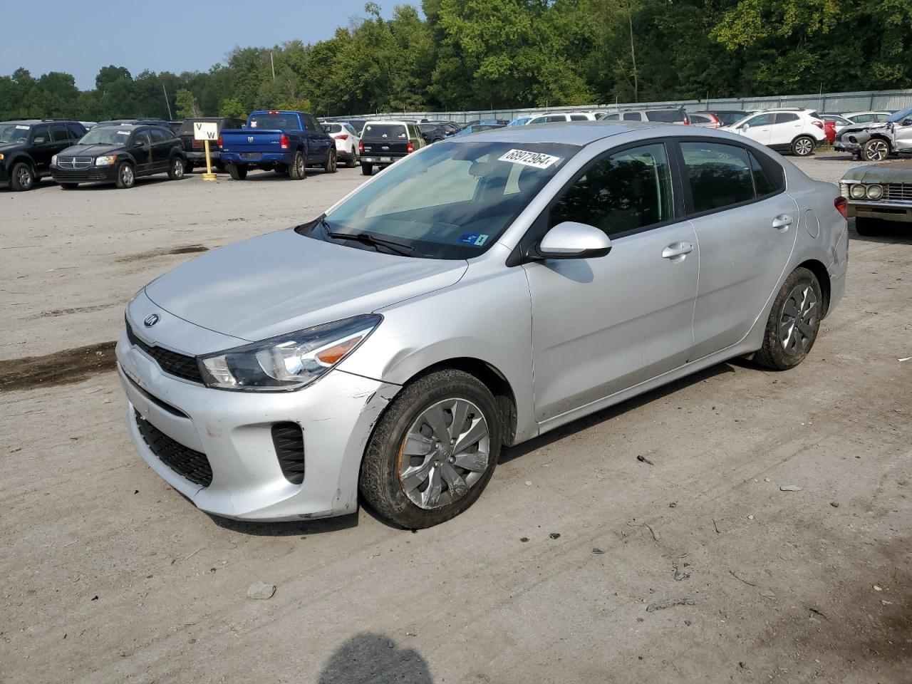 2020 Kia Rio Lx VIN: 3KPA24AD6LE357394 Lot: 68972964