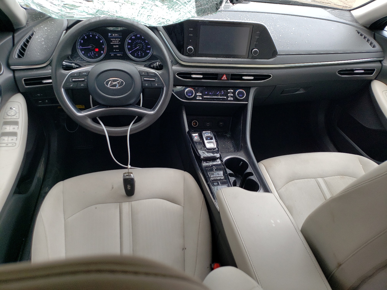 KMHL64JAXMA155810 2021 Hyundai Sonata Sel