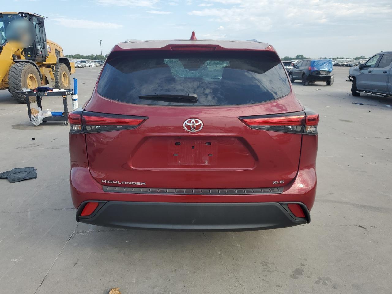 5TDGZRAH3NS551489 2022 Toyota Highlander Xle