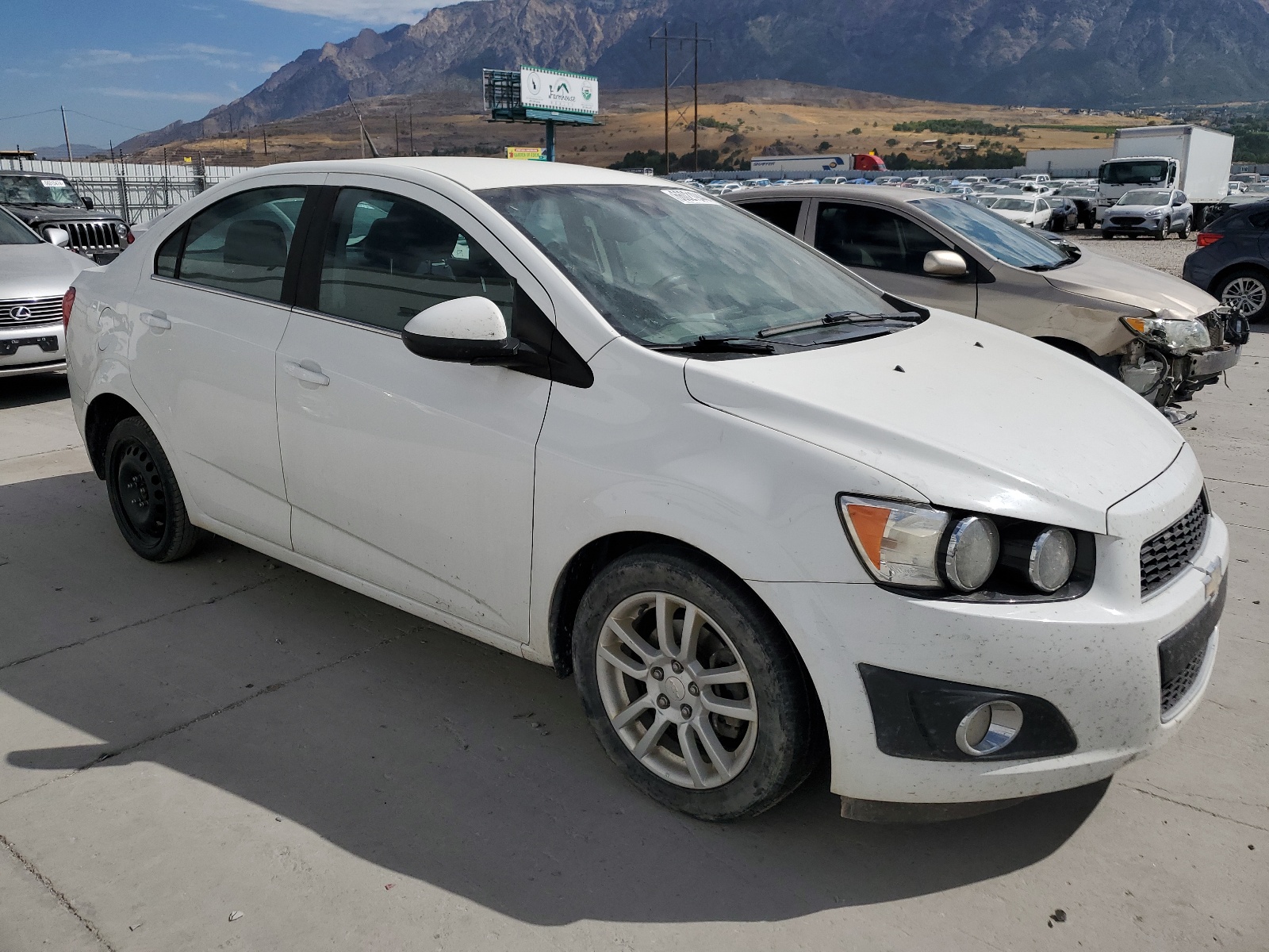 2012 Chevrolet Sonic Lt vin: 1G1JC5SHXC4210123